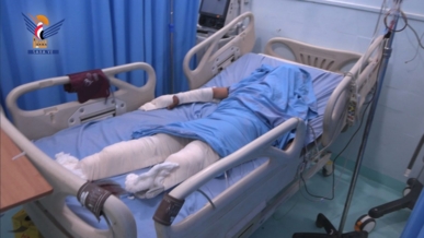 الجوف.. إصابة امرأة بانفجار جسم من مخلفات العدوان في مديرية المصلوب