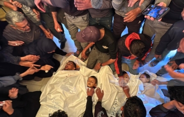 شهداء ومصابون في قصف للعدو الصهيوني على مناطق متفرقة من قطاع غزة