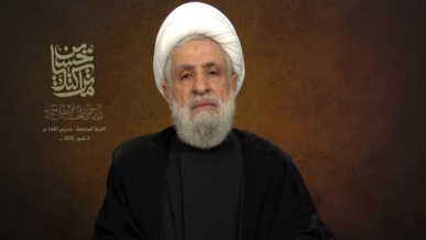  أمين عام حزب الله : الدفاع عن الوطن لا يحتاج إلى إذن من أحد