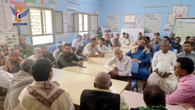 تدشين الدورات والأنشطة الصيفية في مديرية الحوك بالحديدة