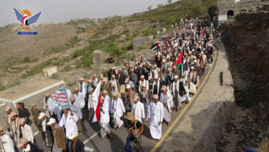  حجة.. عرض شعبي لأكثر من 1500 مقاتل في الشاهل