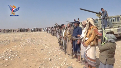 مأرب.. لقاء قبلي في مديرية مجزر إعلانا للنفير والبراءة من الخونة 