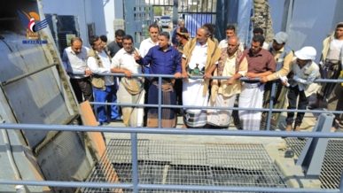 افتتاح محطة للصرف الصحي وتدشين مشروع الأتمتة بمؤسسة المياه بالحديدة