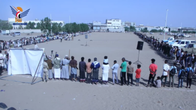 نكف قبلي لأبناء مديرية المراوعة استعدادا لمواجهة العدو الصهيوني