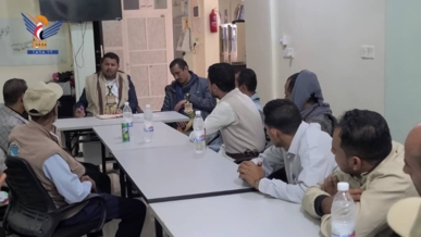 الاطلاع على سير العمل بفرع هيئة المواصفات والمقاييس في تعز