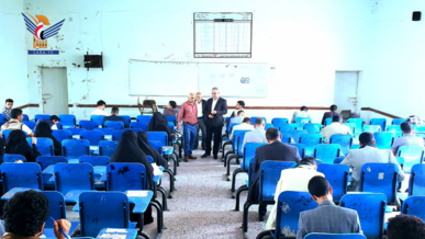 تدشين الاختبارات النهائية للفصل الدراسي الثاني بكلية الزراعة وعلوم الأغذية بإب