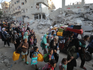 الامم المتحدة تكشف ان تسعة % من سكان غزة هُجّروا خلال الأسبوع الماضي