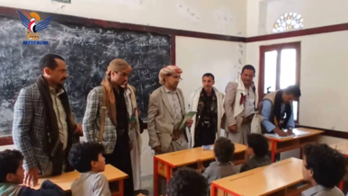 تفقد أنشطة الدورات الصيفية في مديرية الجبين بريمة
