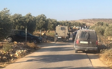 الهلال الأحمر الفلسطيني: إصابة مواطن واعتقاله إثر هجوم للعدو الإسرائيلي والمستوطنين على بيت فوريك