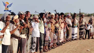 الحديدة.. وقفتان مسلحتان في مديريتي القناوص والزهرة نصرةً لغزة