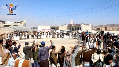 أبناء مجز يؤكدون جهوزيتهم لمواجهة أي تصعيد للعدو الأمريكي الصهيوني