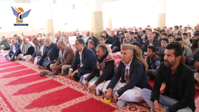 فعالية في السدة بإب بذكرى الهوية الإيمانية جمعة رجب