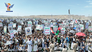 أبناء صعدة يحتشدون في 36 مسيرة تأكيدا على الثبات مع غزة ومواجهة القتلة والمستكبرين