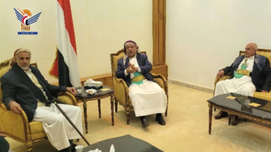 رئيس مجلس النواب يلتقي القائم بأعمال رئيس الوزراء