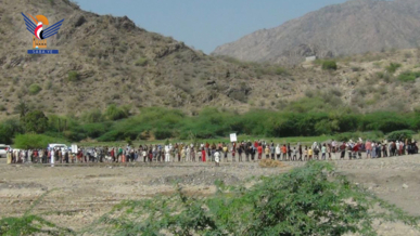 الحديدة.. وقفة مسلحة ومسير لقبائل عزلة الفارسي بجبل راس دعما لفلسطين وإعلانا للنفير