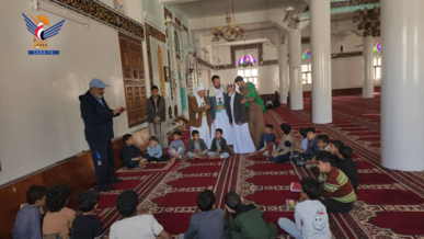 تفقد أنشطة الدورات الصيفية بمديرية شعوب في أمانة العاصمة