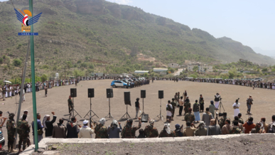 أبناء العدين بإب يعلنون النفير إسنادا لغزة والبراءة من الخونة