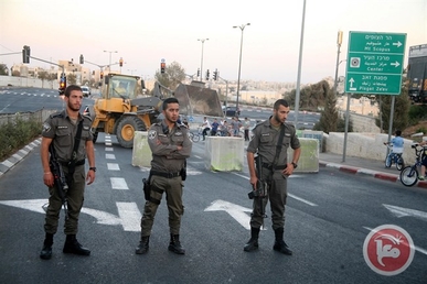 الاحتلال الاسرائيلي يفرض اغلاقا شاملا على الضفة وقطاع غزة   الاحتلال الاسرائيلي يفرض اغلاقا شاملا على الضفة وقطاع غزة