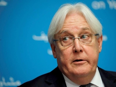 غريفيث يزور إيران للبحث في حل سياسي ينهي الحرب على اليمن غريفيث يزور إيران للبحث في حل سياسي ينهي الحرب على اليمن