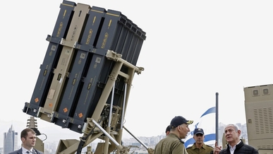 الكيان المحتل ينصب قبته الحديدية بعد اعتقال بطلي كتيبة جنين تحسباً لإطلاق صواريخ الكيان المحتل ينصب قبته الحديدية بعد اعتقال بطلي كتيبة جنين تحسباً لإطلاق صواريخ