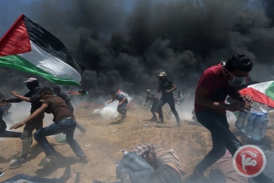 استشهاد 41 فلسطينياً وجرح أكثر من 1700 برصاص الاحتلال في ذكرى النكبة استشهاد 41 فلسطينياً وجرح أكثر من 1700 برصاص الاحتلال في ذكرى النكبة