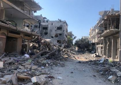 ارتفاع حصيلة ضحايا العدوان الصهيوني على غزة الى  1417 شهيد و6268 جريح