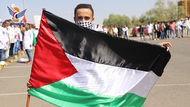 مسيرات ووقفات تنديداً بجرائم العدو الصهيوني