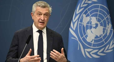 مفوض الأمم المتحدة للاجئين يدعو مجلس الأمن إلى اتخاذ قرار بوقف إطلاق النار في غزة