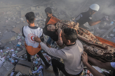 الصحة بغزة : ارتفاع عدد شهداء العدوان الصهيوني الأمريكي الى   10328 فلسطيني