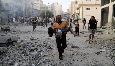 أكثر من 4200 طفل فلسطيني شهيد في العدوان الصهيوني الأمريكي على غزة