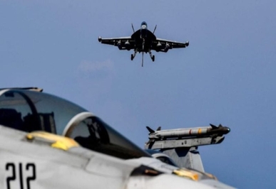 تحطم طائرة عسكرية أمريكية في البحر المتوسط خلال نشاط تدريبي