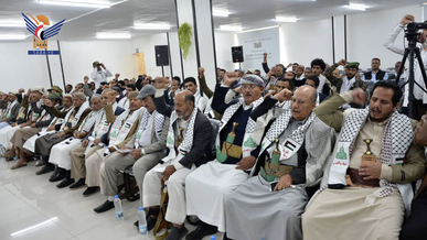 فعالية خطابية بمحافظة صنعاء بالذكرى السنوية للشهيد