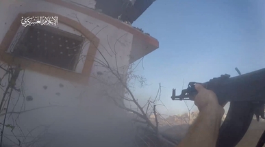 مشاهد جديدة من التحامات القسام البطولية مع قوات العدو في جحر الديك