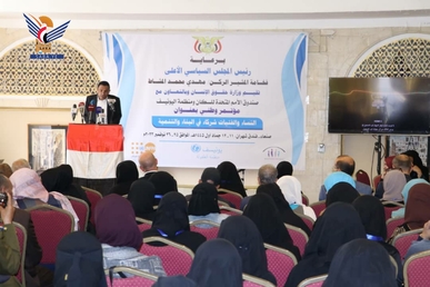 الرئيس المشاط في المؤتمر الوطني للنساء والفتيات: المرأة اليمنية والفلسطينية تعرضت لجرائم بشعة وتم دفنها تحت ركام القصف برعاية أمريكية إسرائيلية وصمت دولي