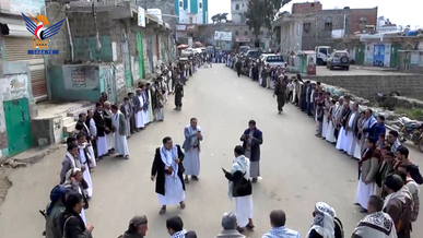 ريمة .. وقفات تضامنية مع الشعب الفلسطيني ودعم ومساندة غزة