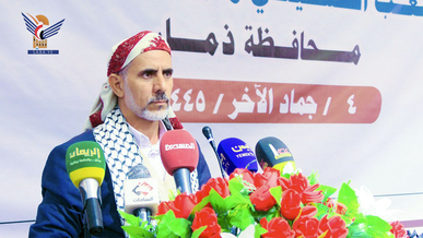 لقاء قبلي موسع في ذمار نصرة للشعب الفلسطيني