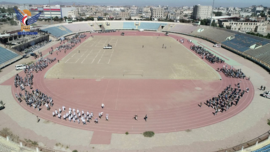 ذمار.. عروض رمزية ضمن المرحلة الثانية من الدورات المفتوحة “طوفان الأقصى”