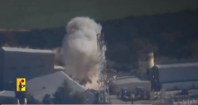 المقاومة اللبنانية تقصف “كريات شمونة” وتستهدف تجمعات العدو الصهيوني