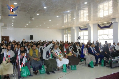 فعالية خطابية بالجامعة اليمنية إحياء لذكرى الشهيد وتضامناً مع فلسطين