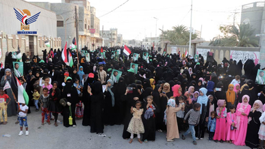 احتفالية نسائية بمدينة الحديدة إحياء لذكرى ميلاد الزهراء  