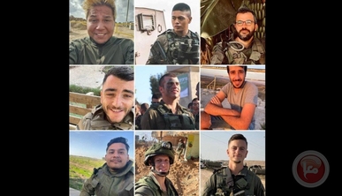 جيش العدو الصهيوني يعلن مقتل 23 من ضباطه وجنوده خلال المعارك جنوب غزة