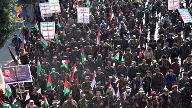 توافد جماهيري إلى ميدان السبعين للمشاركة في مسيرة “مع غزة ملتزمون حتى النصر”