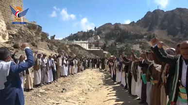 وقفتان بمديريتي الجبين وكسمة في ريمة تضامنا مع الشعب الفلسطيني