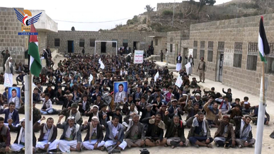 وقفتان و فعالية بذكرى الشهيد القائد في مديرية مزهر بريمة