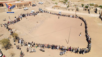 وقفتان بميفعة عنس وجبل الشرق بذمار تضامنا مع فلسطين