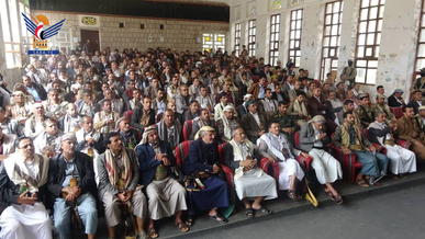 فعالية بالذكرى السنوية للشهيد الرئيس الصماد بمدينة المحويت