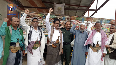 الحديدة.. قافلة حبوب ومواشٍ من المديريات الشرقية للمرابطين في الجبهات