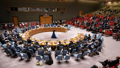 مندوب روسيا يدعو للتفكير في مدى سخافة حجة واشنطن في رفض المشروع الجزائري