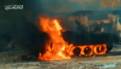 القسام: تفجير منزل مفخخ بقوة صهيونية في خانيونس وتدمير أربع  دبابات بغزة