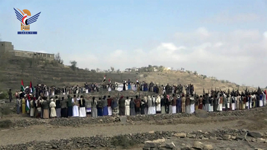 وقفتان ومسيرة في مناخة وصعفان تضامنا مع الشعب الفلسطيني